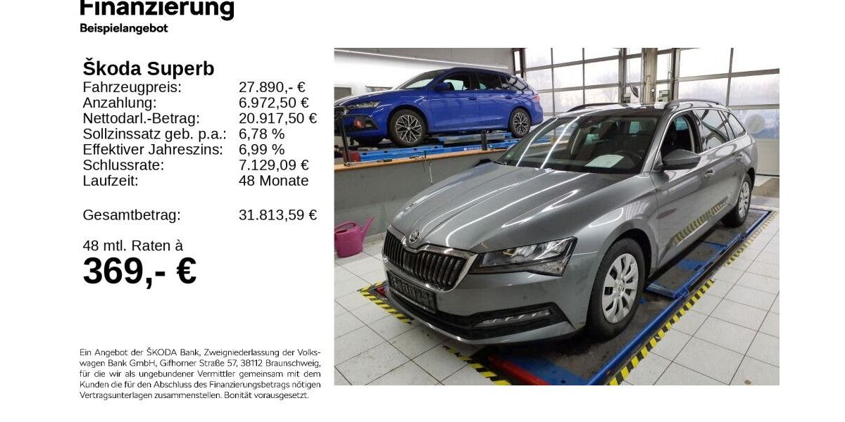 Skoda Superb 47.831 km 27.590 &euro; Hildesheim 31137