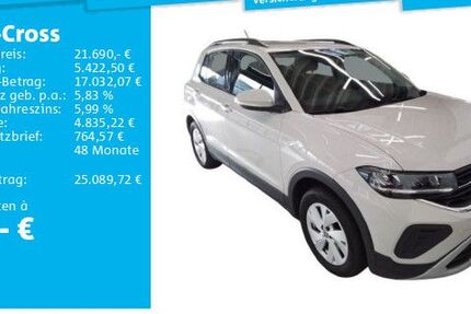 VW T-Cross 17.805 km 21.690 € Hannover 30519