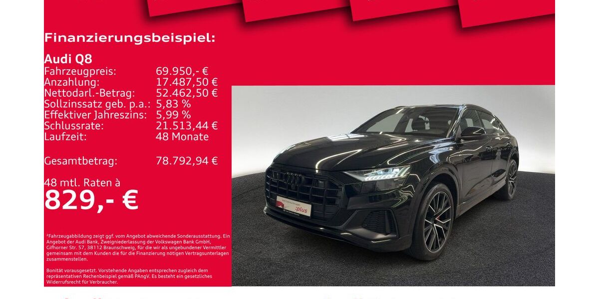 Audi Q8 94.798 km 69.950 &euro; Hannover 30179