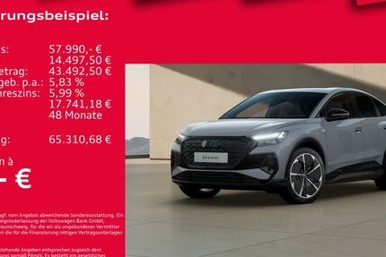 Audi Q4 e-tron 9.488 km 56.990 € Hannover 30179