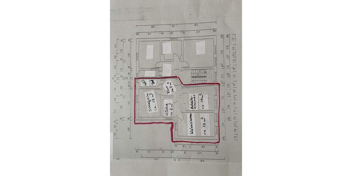 Etagenwohnung Hannover Leinhausen - 3 Zimmer, 63 m&sup2;, 230.000&euro; | Angebot:25752251
