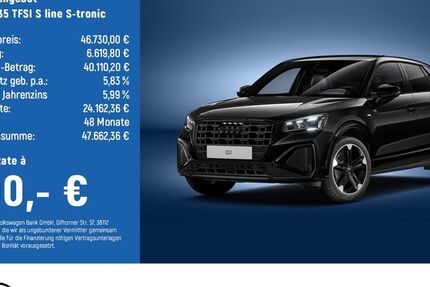 Audi Q2 2.036 km 46.730 &euro; Hildesheim 31135