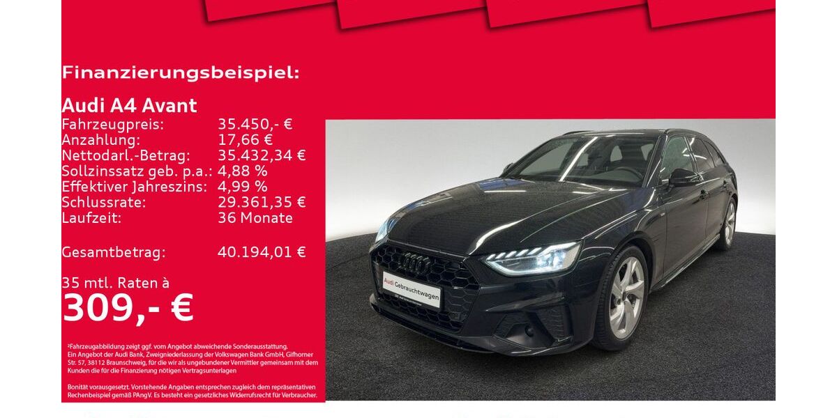Audi A4 21.040 km 35.450 &euro; Hannover 30179