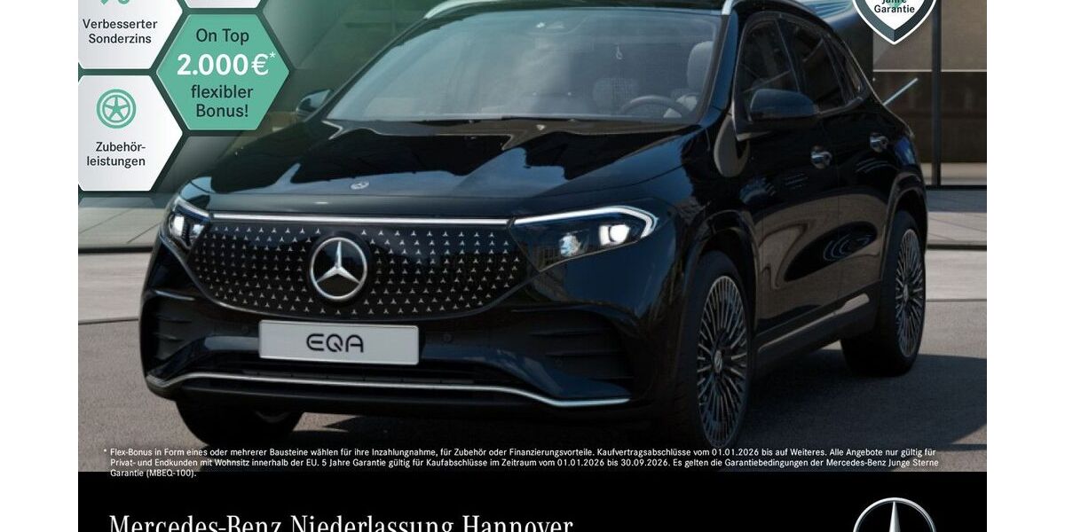 Mercedes-Benz EQA 7.716 km 44.990 &euro; Hannover/Langenhagen 30855