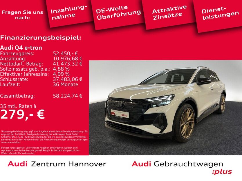 Audi Q4 e-tron 10.647 km 52.450 € Hannover 30179