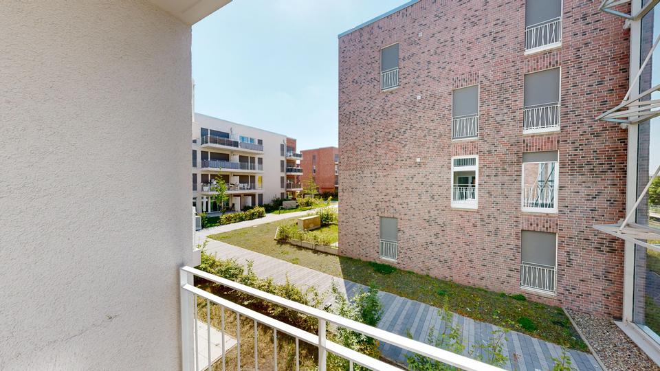 3-Zimmer-Wohnung mit Einbauküche und Tageslichtbad 3 zimmer