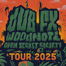 Dub Fx & Woodnote - The Open Secret Society Tour 2025 13.11.2025 Kulturzentrum FAUST