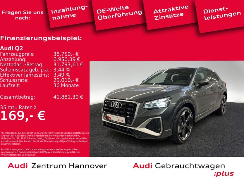 Audi Q2 7.873 km 38.750 € Hannover 30179