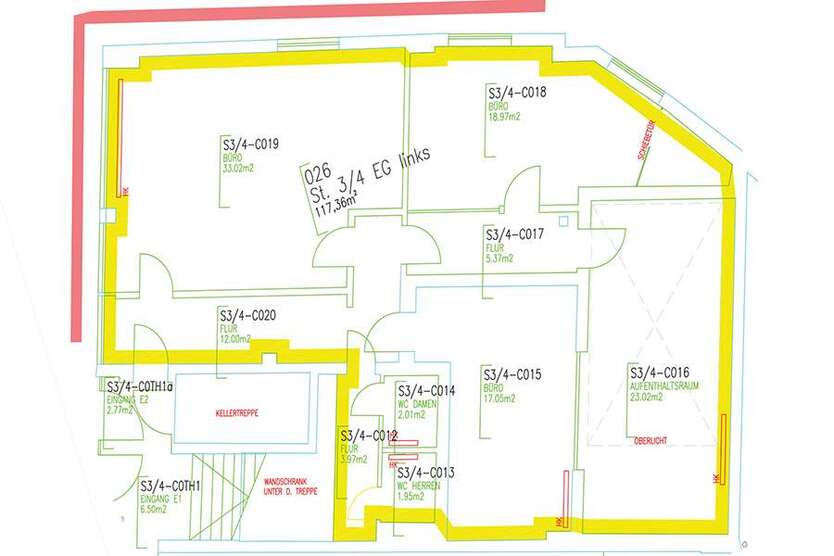 Büro in Hannover 5.915,55 € 500 m²