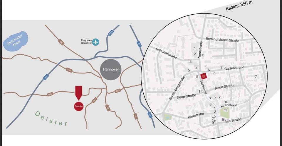 Erstbezug: Wohnen im Alter im Herzen von Gehrden ab 01.11.2026 2 zimmer