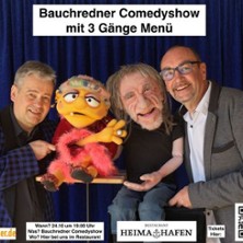 Bauchredner Comedyshow 24.10.2025 Restaurant Heimathafen