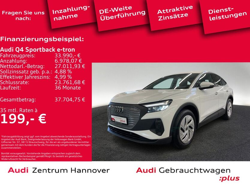 Audi Q4 e-tron 32.738 km 32.950 € Hannover 30179