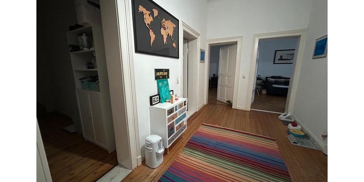 4 Zimmer Wohnung 1.4.26 135qm Hochparterre Altbau Balkon Uni nah 4 zimmer