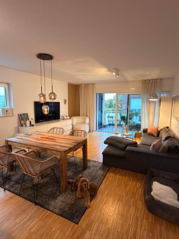 Wunderschöne Wohnung, 82 m2, 3 Zimmer inkl. Küche, Balkon, FBH zimmer