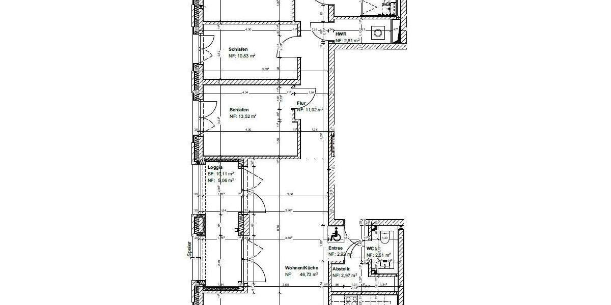 Etagenwohnung Hannover Döhren - 4 Zimmer, 120 m&sup2;, 1.690&euro; | Angebot:23191532