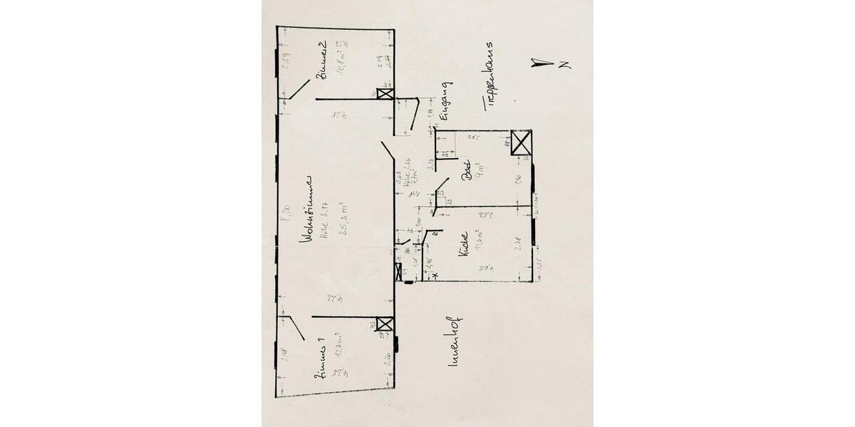 Etagenwohnung Garbsen Berenbostel - 3 Zimmer, 89 m&sup2;, 335.000&euro; | Angebot:26335032