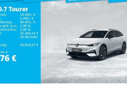 VW ID.7 17.362 km 54.480 &euro; Langenhagen 30853