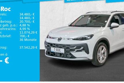 VW T-Roc 13.900 km 33.350 &euro; Lehrte 31275