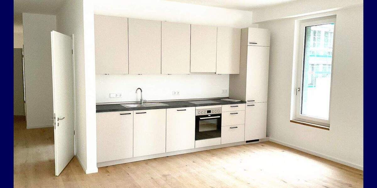 Barrierefreie Neubauwohnung mit Terrasse - stilvoll & komfortabel wohnen, Einbauküche, Tageslichtbad 3 zimmer