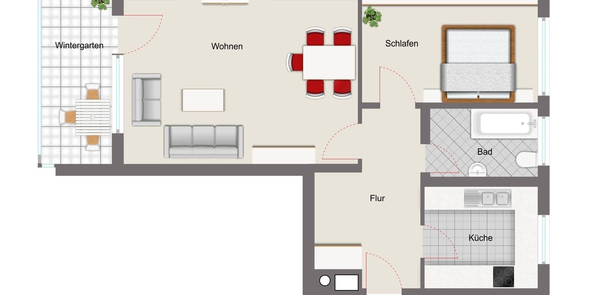 Gemütliches Wohnen in zentraler Lage - Etagenwohnung Hildesheim Moritzberg | Angebot:27107921
