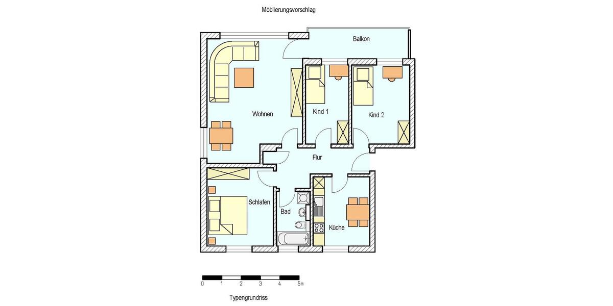 Erdgeschoßwohnung Lehrte - 4 Zimmer, 91 m&sup2;, 769&euro; | Angebot:26283534