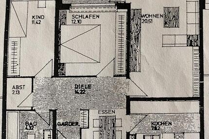 Wohnung Hannover Buchholz-Kleefeld - 3.5 Zimmer, 75 m&sup2;, 1.200&euro; | Angebot:10498888