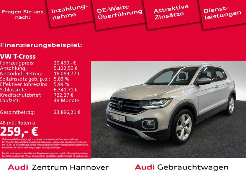 VW T-Cross 36.689 km 19.950 € Hannover 30179