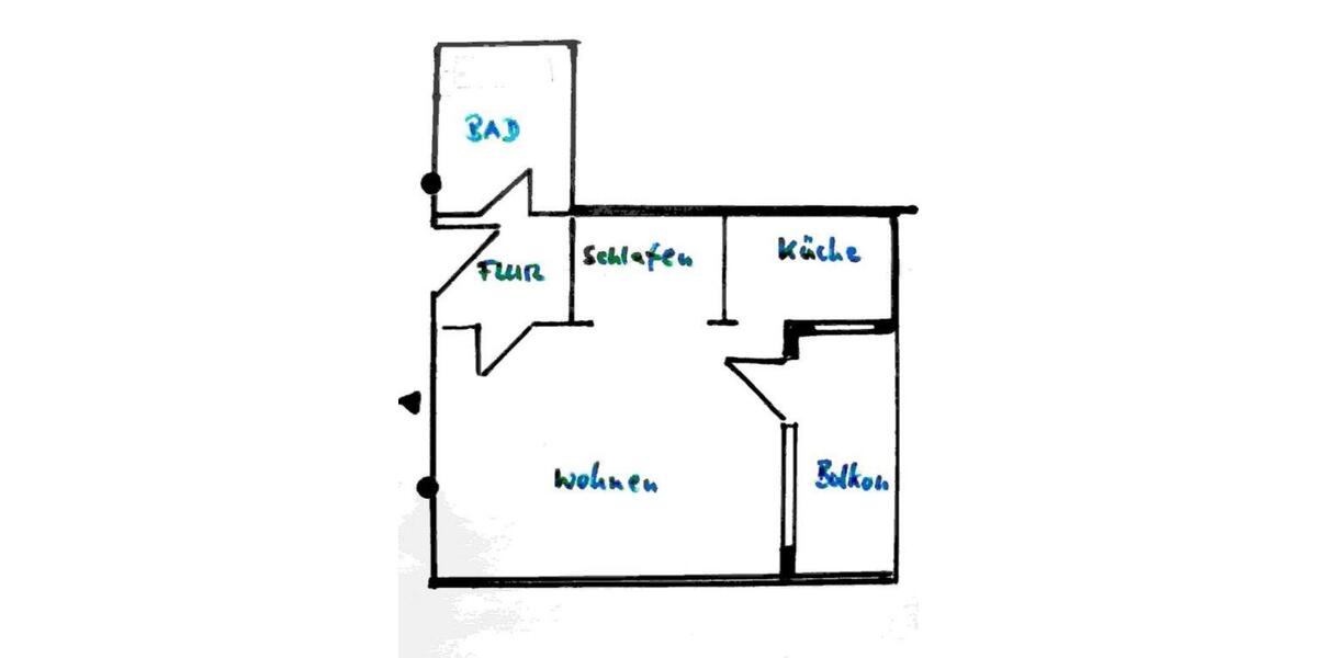 Etagenwohnung Wunstorf - 1 Zimmer, 35 m&sup2;, 83.500&euro; | Angebot:25323802
