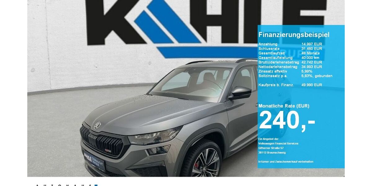 Skoda Kodiaq 7.500 km 49.990 &euro; Neustadt am Rübenberge 31535