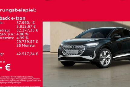 Audi Q4 e-tron 52.456 km 36.950 &euro; Hannover 30179