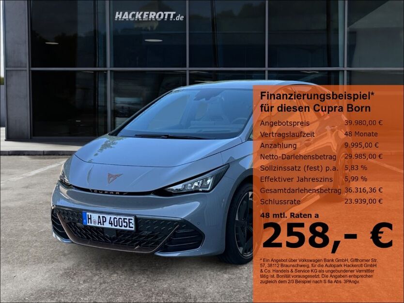 Cupra Born 2.150 km 39.980 € Hannover 30165