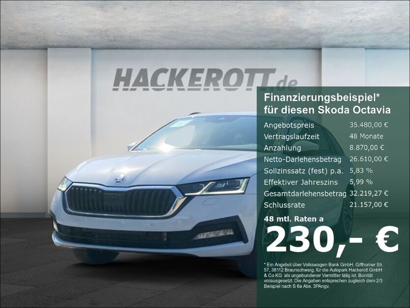 Skoda Octavia 8.000 km 35.480 € Langenhagen 30853