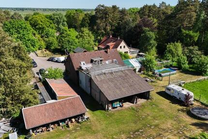 Anwesen 16000qm 2 Häuser Werkstatt Teich Wiesen Wald Burgwedel zimmer