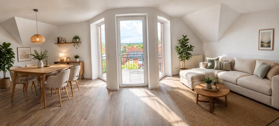 Maisonettenwohnung Hildesheim Bockfeld - 2 Zimmer, 86 m&sup2;, 1.000&euro; | Angebot:26578131