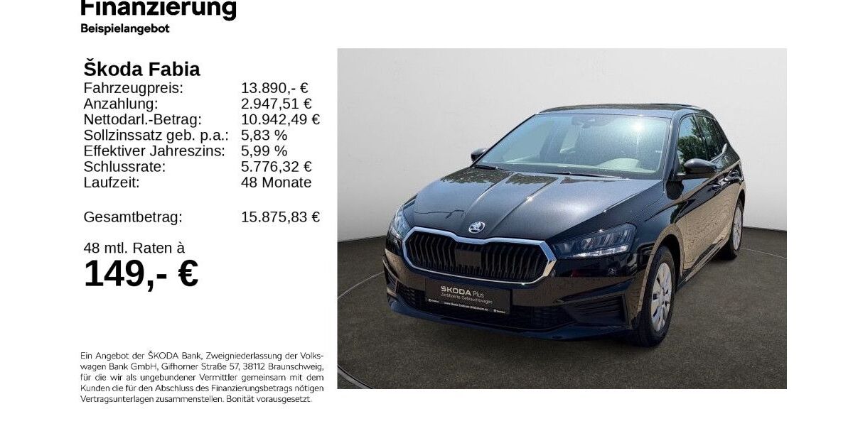 Skoda Fabia 37.686 km 13.590 &euro; Hildesheim 31137