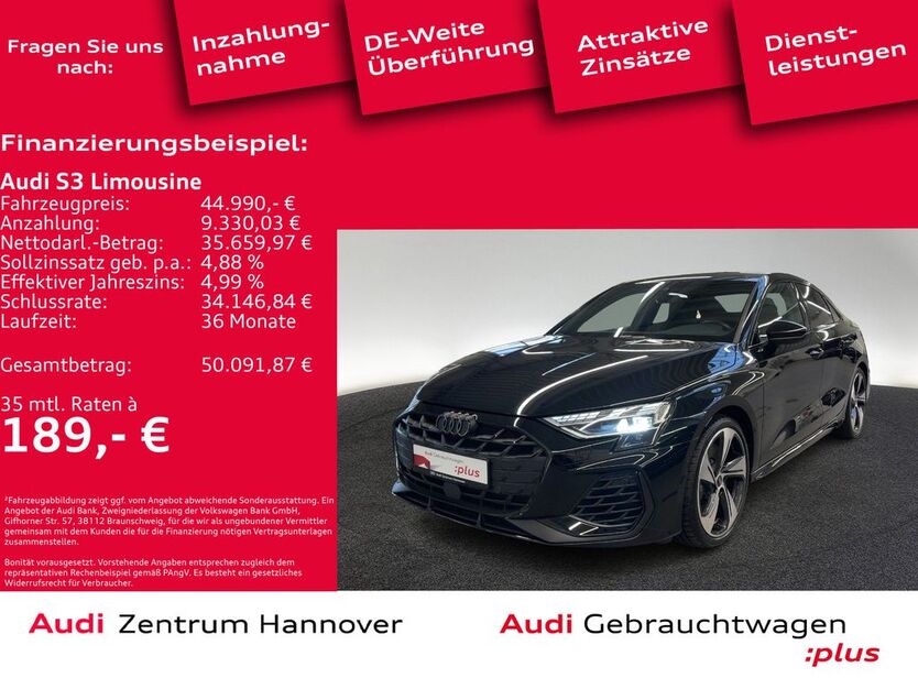 Audi A3 24.734 km 44.450 € Hannover 30179