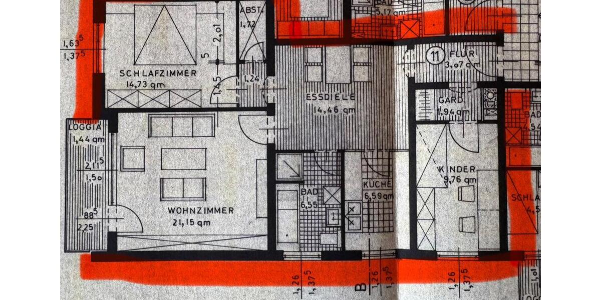 Etagenwohnung Neustadt am Rübenberge - 3 Zimmer, 83 m&sup2;, 165.000&euro; | Angebot:27121279