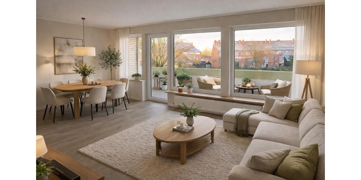 Etagenwohnung Hannover Ahlem-Badenstedt-Davenstedt - 4 Zimmer, 105 m&sup2;, 300.000&euro; | Angebot:26227156