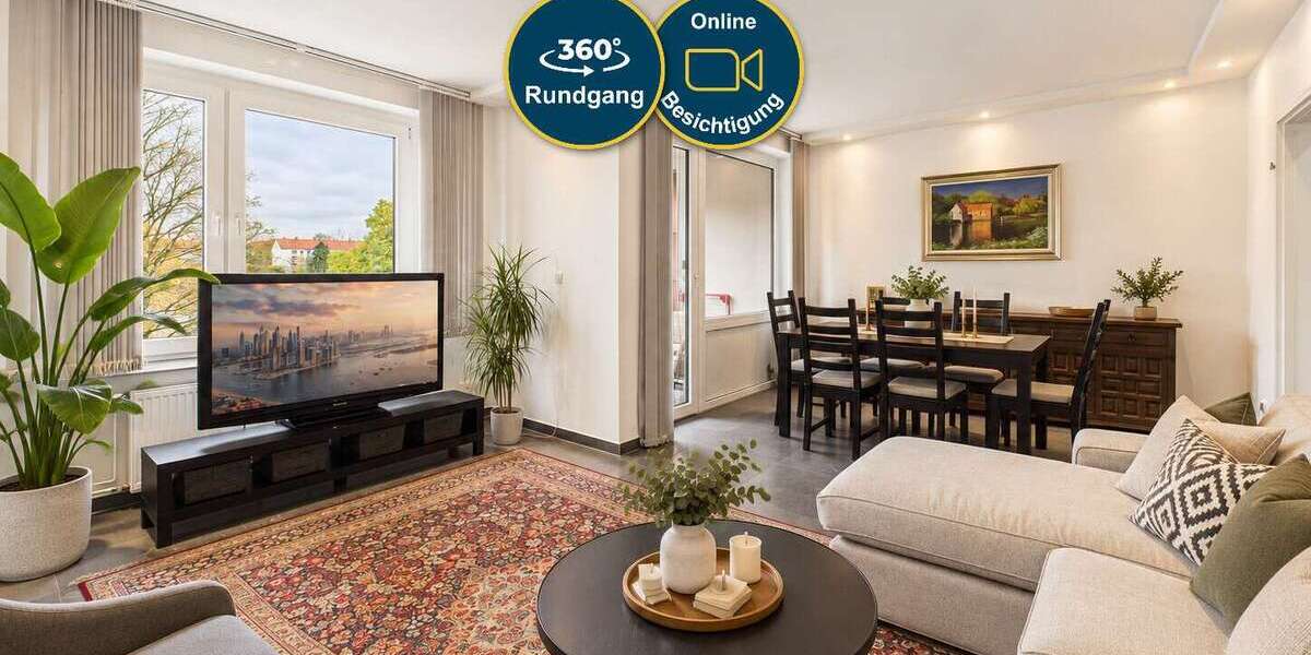 Etagenwohnung Hannover / Marienwerder Marienwerder - 3 Zimmer, 69 m&sup2;, 189.000&euro; | Angebot:27492282
