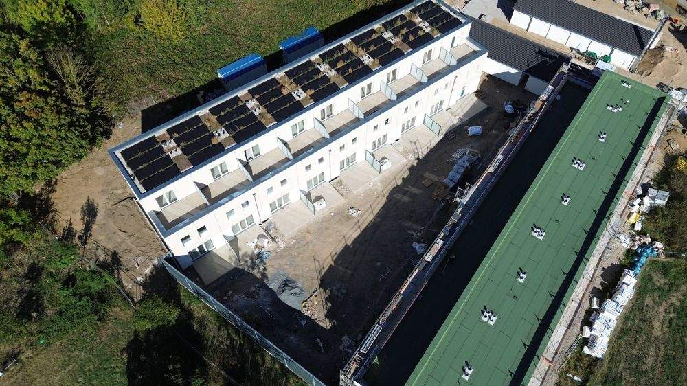 Energieeffizienter Neubau (KfW-55) mit Dachterrasse und Garten in Hannover-Bornum 4 zimmer