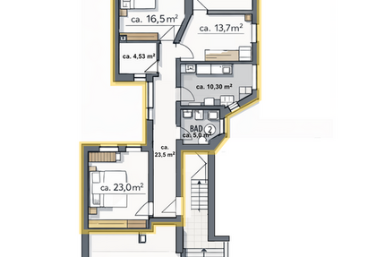 Wohnung Hannover List - 4 Zimmer, 130 m&sup2;, 430.000&euro; | Angebot:27627161