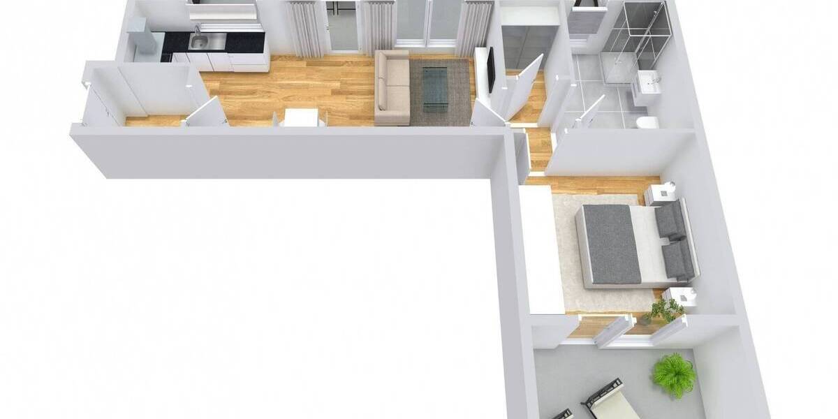 Etagenwohnung Hannover Hainholz - 2 Zimmer, 392.900&euro; | Angebot:25775167