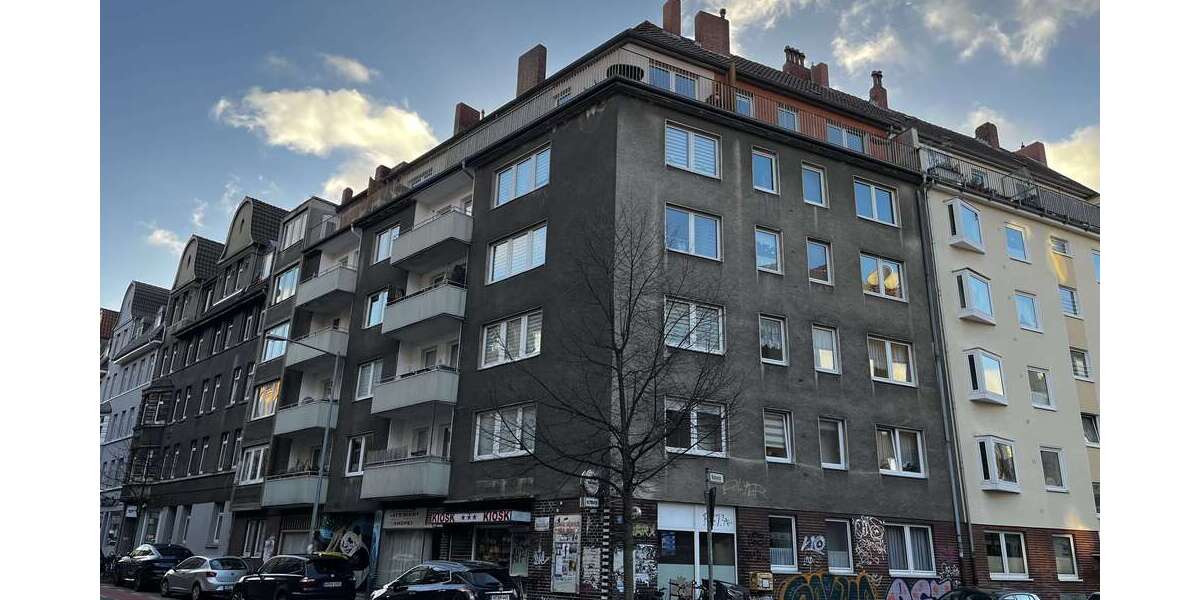Etagenwohnung Hannover Linden-Limmer - 2 Zimmer, 51 m&sup2;, 498&euro; | Angebot:27021426