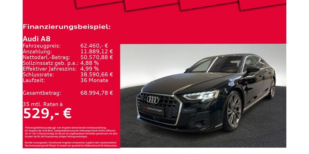 Audi A8 56.470 km 62.460 &euro; Hannover 30179