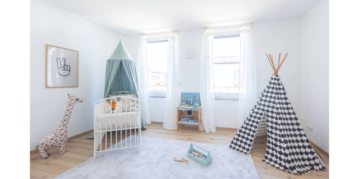 Energieeffizienter Neubau (KfW-55) mit Dachterrasse und Garten in Hannover-Bornum 4 zimmer