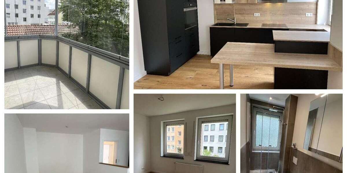 Etagenwohnung Hannover Vahrenwald-List - 3 Zimmer, 66 m&sup2;, 1.090&euro; | Angebot:25373448