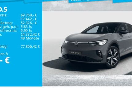 VW ID.5 4.850 km 58.950 € Hannover 30655