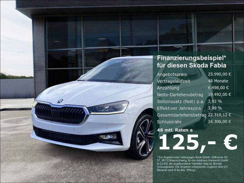 Skoda Fabia 1.166 km 25.480 € Langenhagen 30853