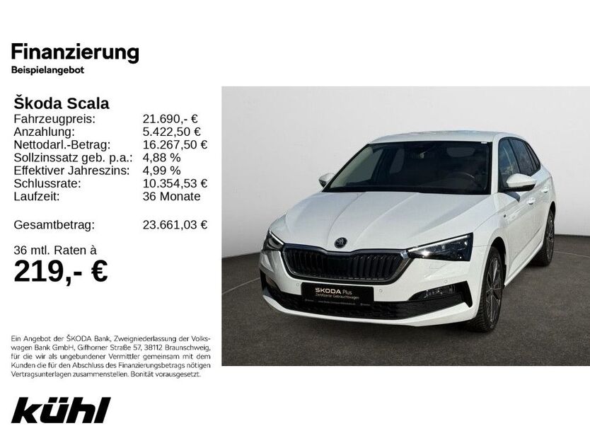 Skoda Scala 53.229 km 21.390 € Hildesheim 31137