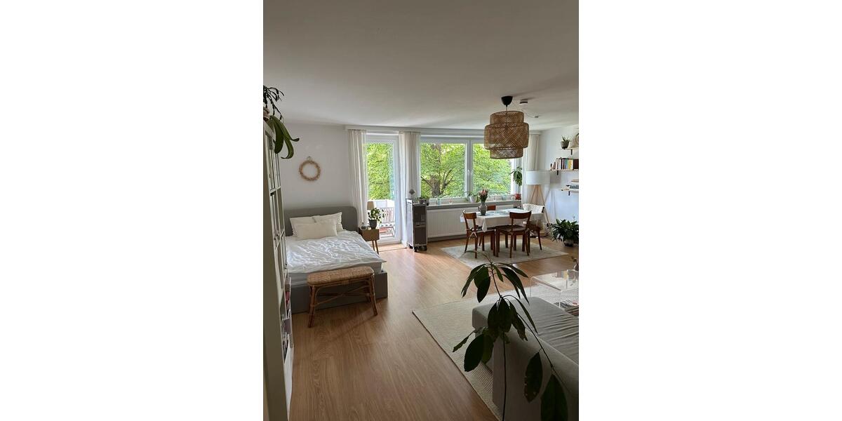 1-Zimmer-Wohnung zur Untermiete (01.01.-31.06) 1 zimmer